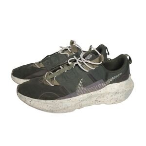 Nike DB2477 300 Mens Sz 14 Olive Green Crater Foam Running Shoes Sneakers